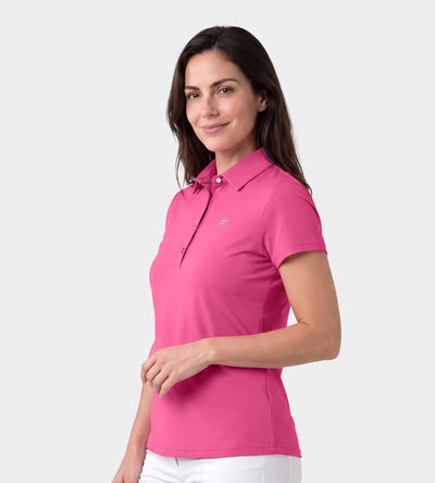 LADIES ELITE POLO - ROSE