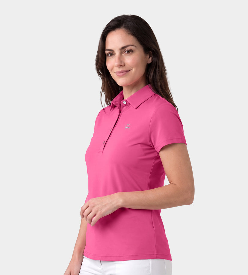 LADIES ELITE POLO - ROSA