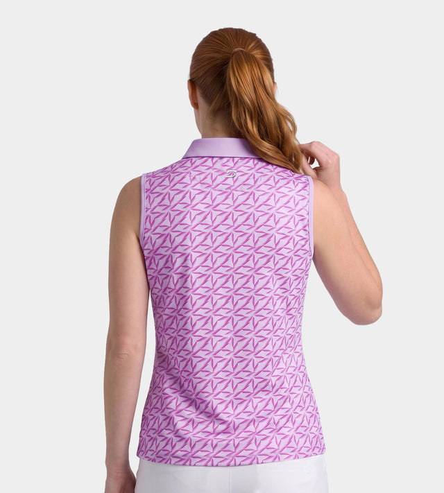 LADIES EMPIRE POLO - LAVENDER