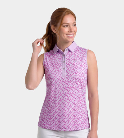 LADIES EMPIRE POLO - LAVENDER