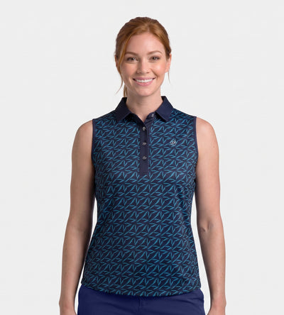 LADIES EMPIRE POLO - MARINE