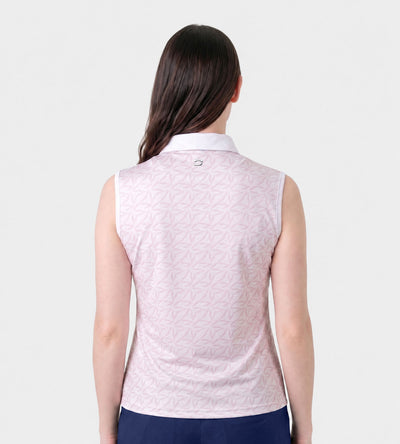 LADIES EMPIRE POLO - BLANC