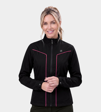LADIES ESCAPADE RAIN JACKET - SCHWARZ
