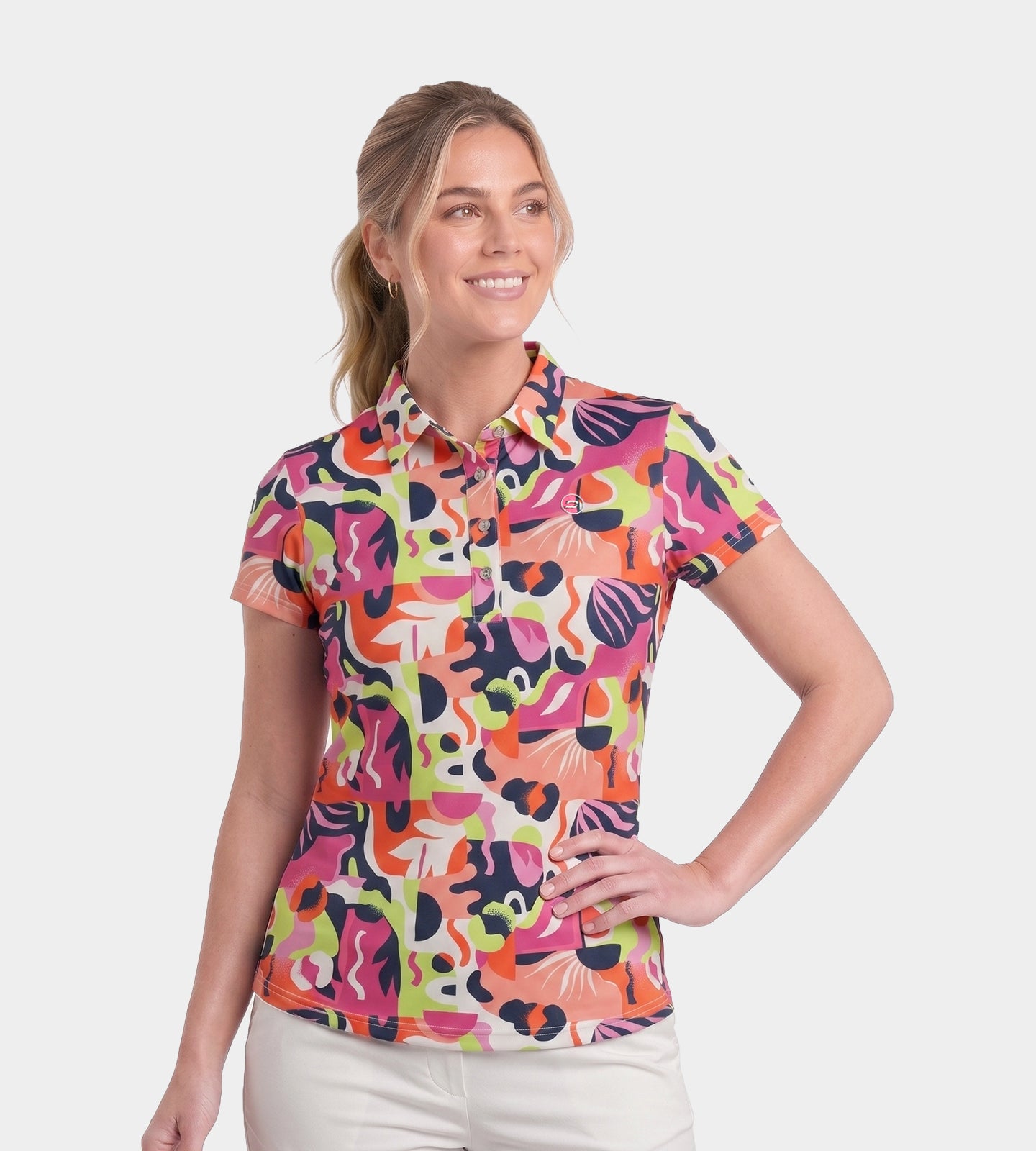 LADIES EXOTIC POLO - CITRON VERT
