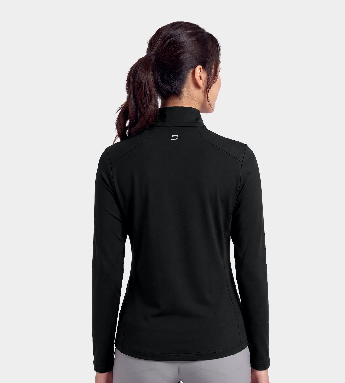 LADIES GALACTIC MIDLAYER - NOIR