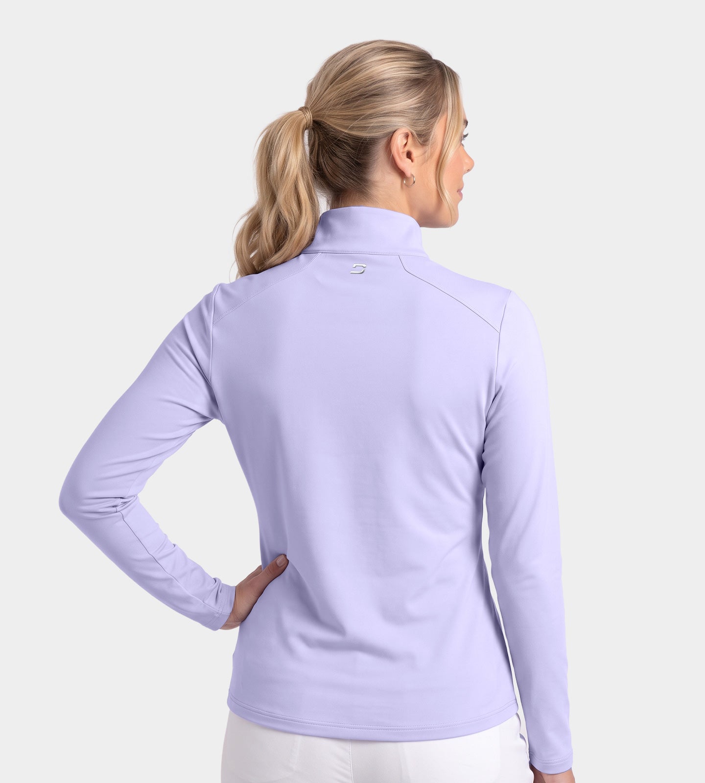 LADIES GALACTIC MIDLAYER - LAVENDAR
