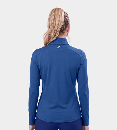 LADIES GALACTIC MIDLAYER - MARINE