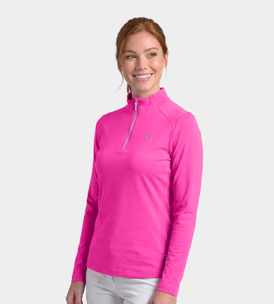LADIES GALACTIC MIDLAYER - ROSE