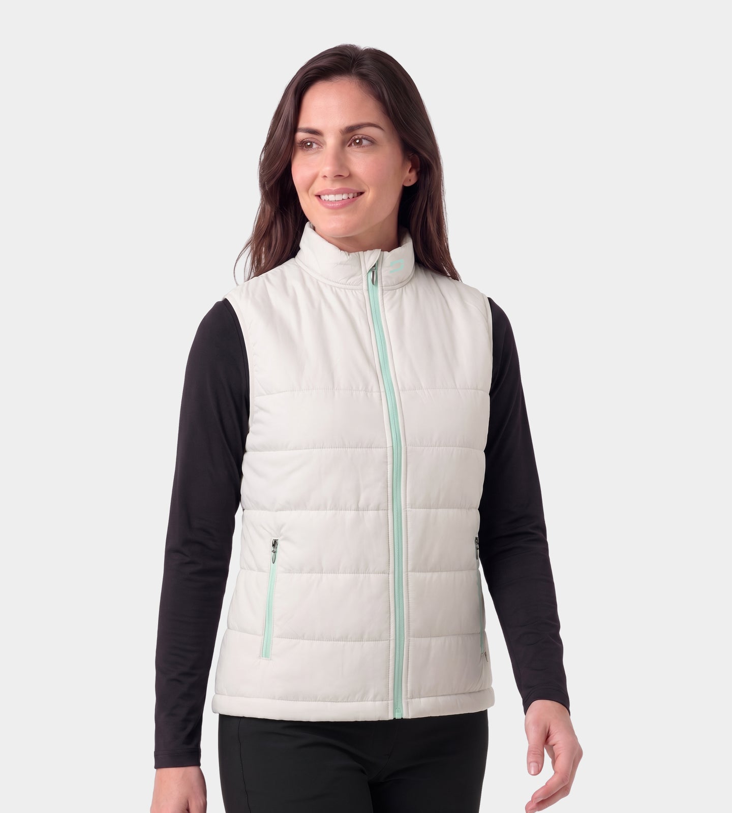 LADIES GRACIE GILET - WIT
