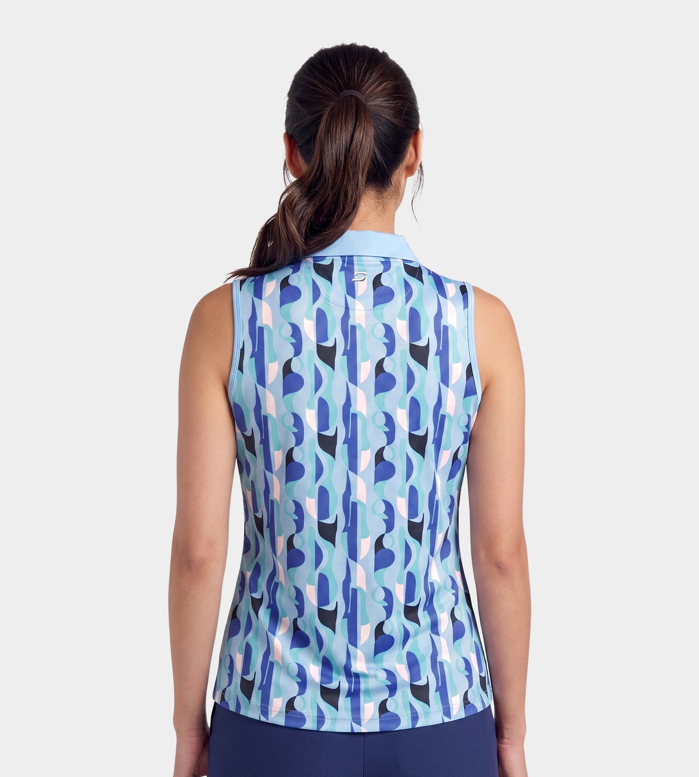 LADIES GRIFFON POLO - BLAUW