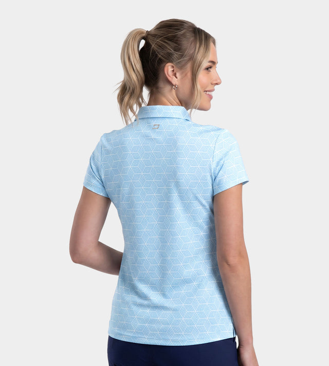 LADIES KAPALUA POLO - BLUE