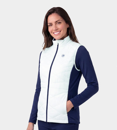 LADIES KATIE GILET - BLANC