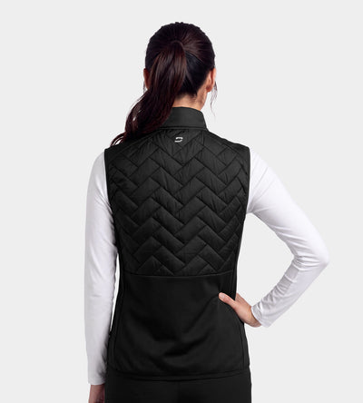 LADIES KINGDOM GILET - BLACK