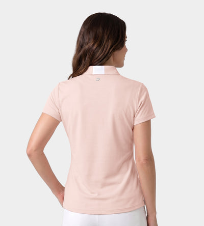 LADIES LEGACY POLO - BLUSH