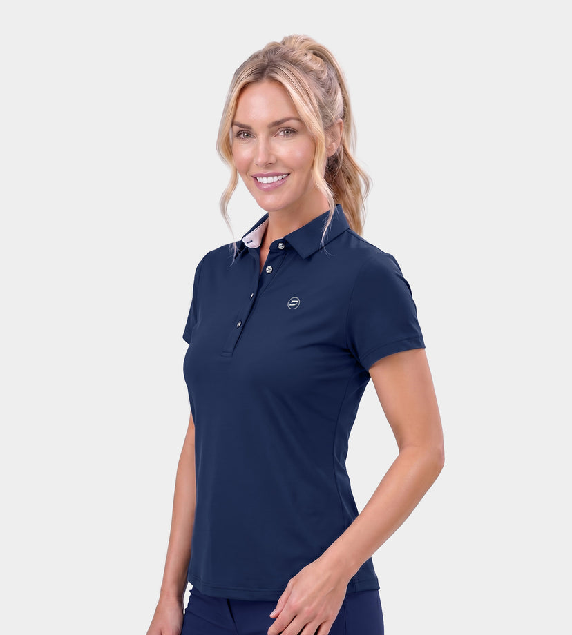 LADIES LEGACY POLO - NAVY