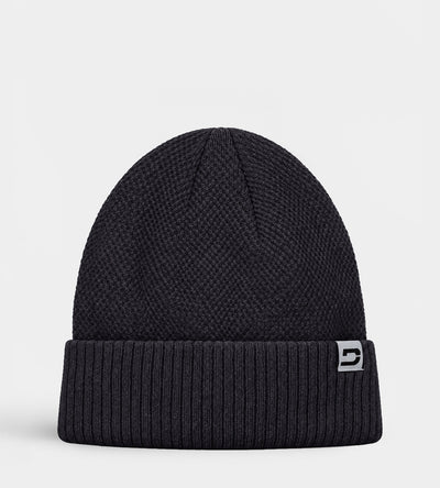 LADIES LINIE MARL BEANIE - NAVY