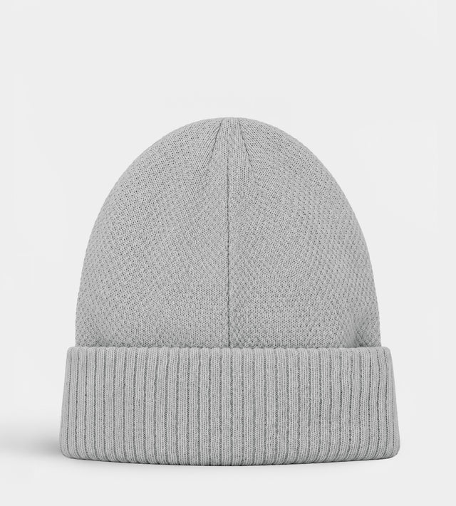 LADIES LINIE MARL BEANIE - STONE