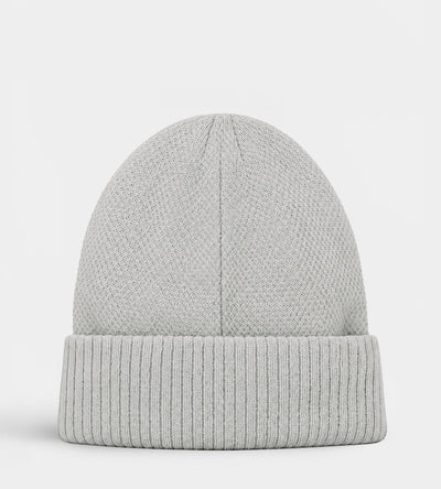 LADIES LINIE MARL BEANIE - WHITE