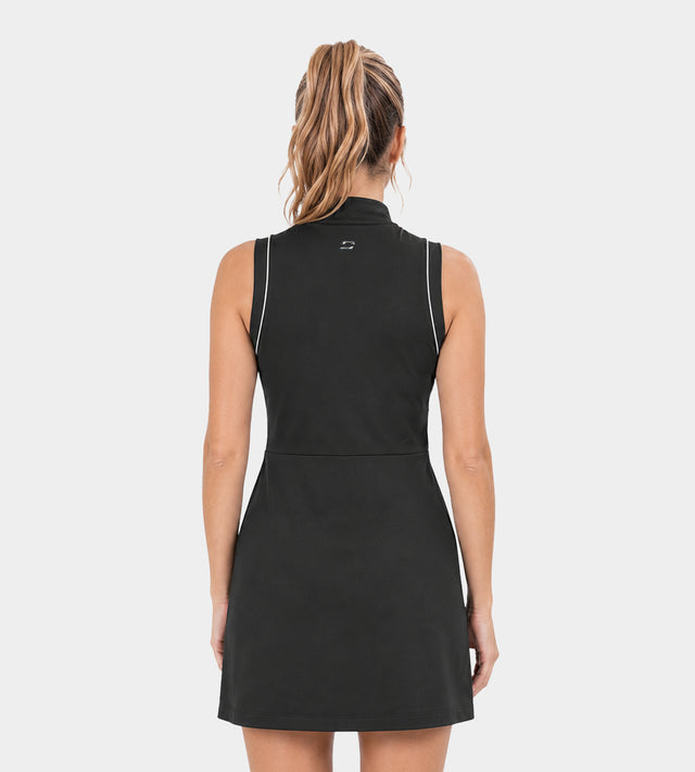 LADIES LUXE DRESS - NEGRO