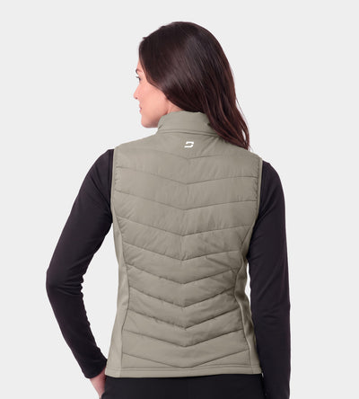 LADIES PANAMA GILET - GRIS