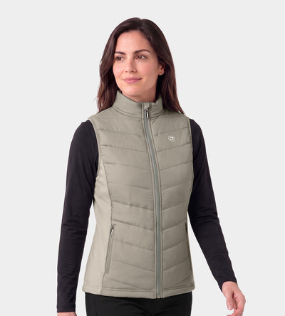 LADIES PANAMA GILET - GRIS