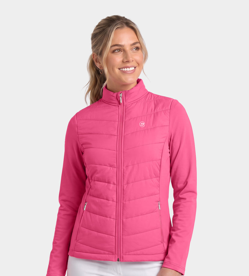 LADIES PANAMA JACKET - PINK