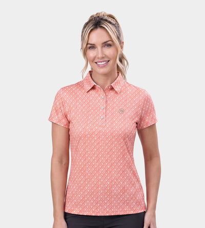 LADIES PARTINI POLO - CORAL