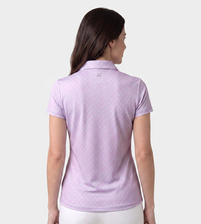 LADIES PARTINI POLO - LAVENDER