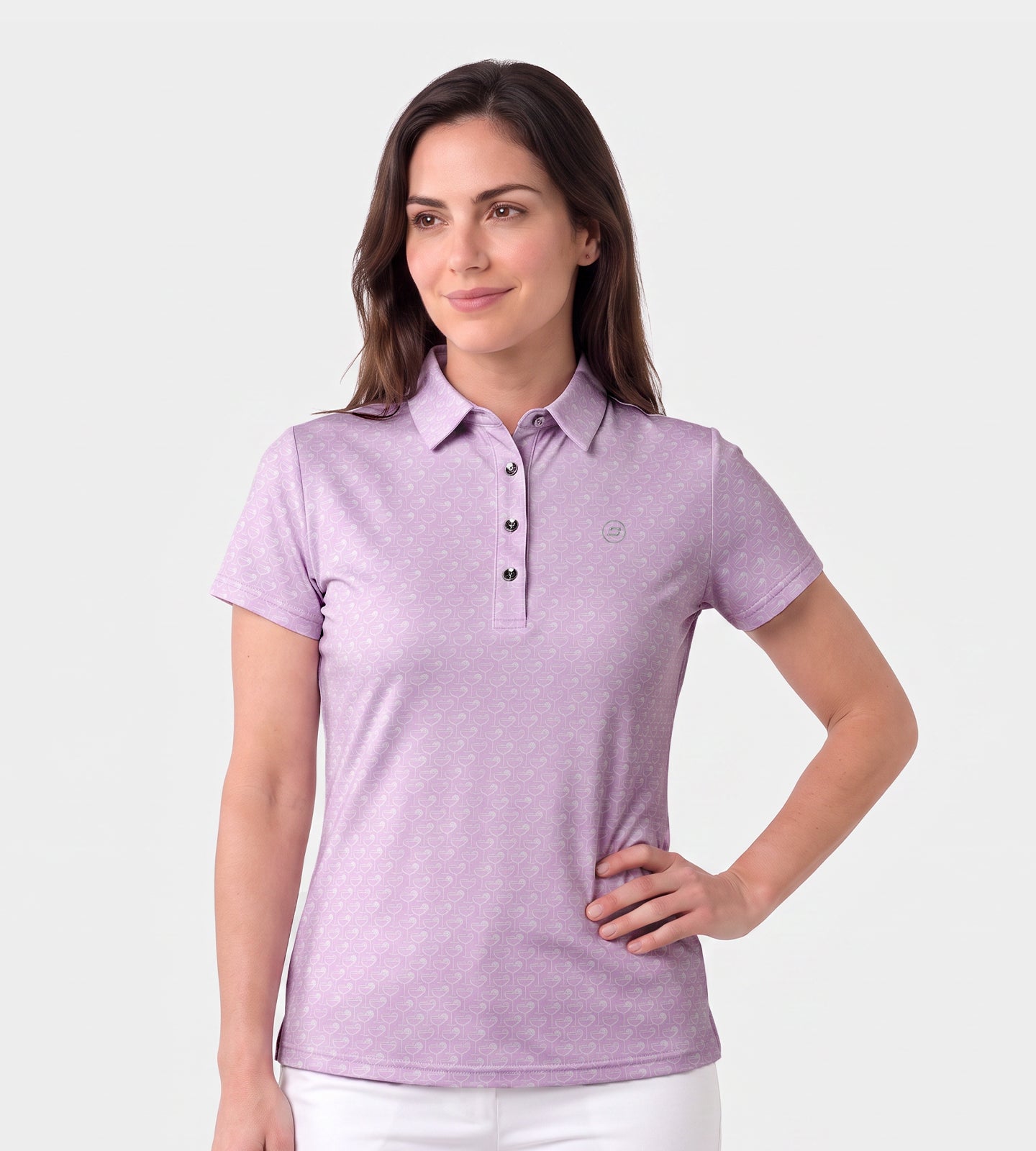 LADIES PARTINI POLO - LAVENDER