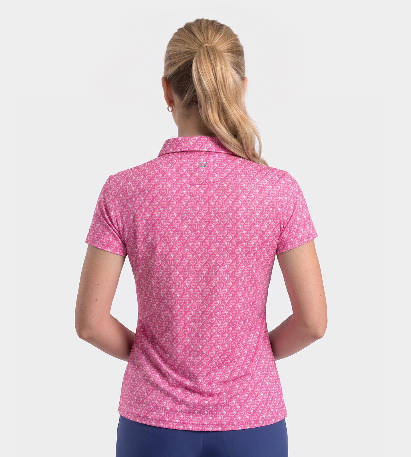 LADIES PARTINI POLO - ROSE