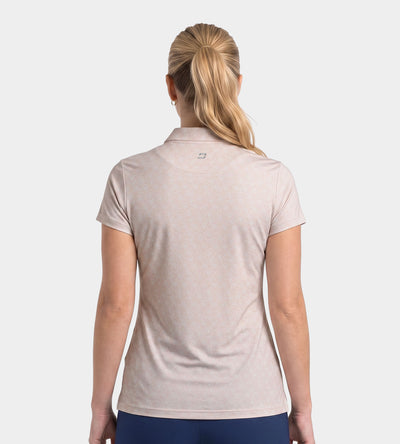 LADIES PETAL POLO - BLUSH