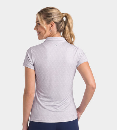 LADIES PETAL POLO - LAVENDAR