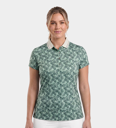 LADIES PINEAPPLE POLO - VERT
