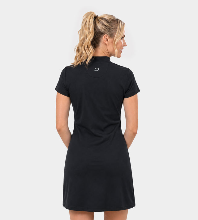 LADIES PRISM DRESS - BLACK