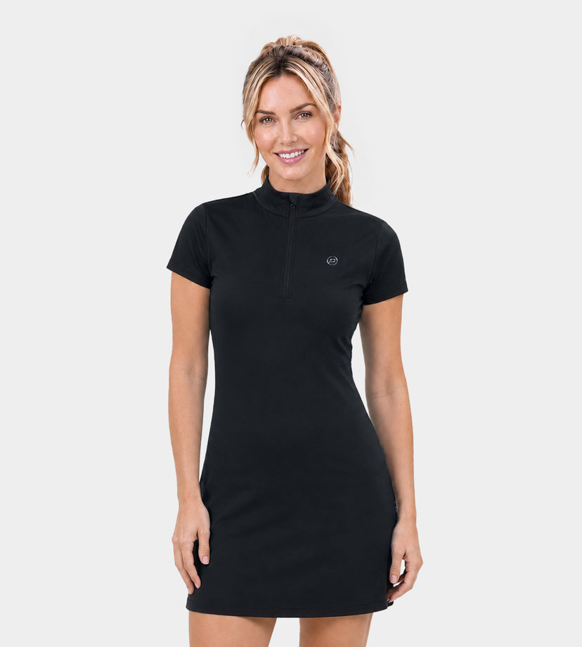 LADIES PRISM DRESS - BLACK