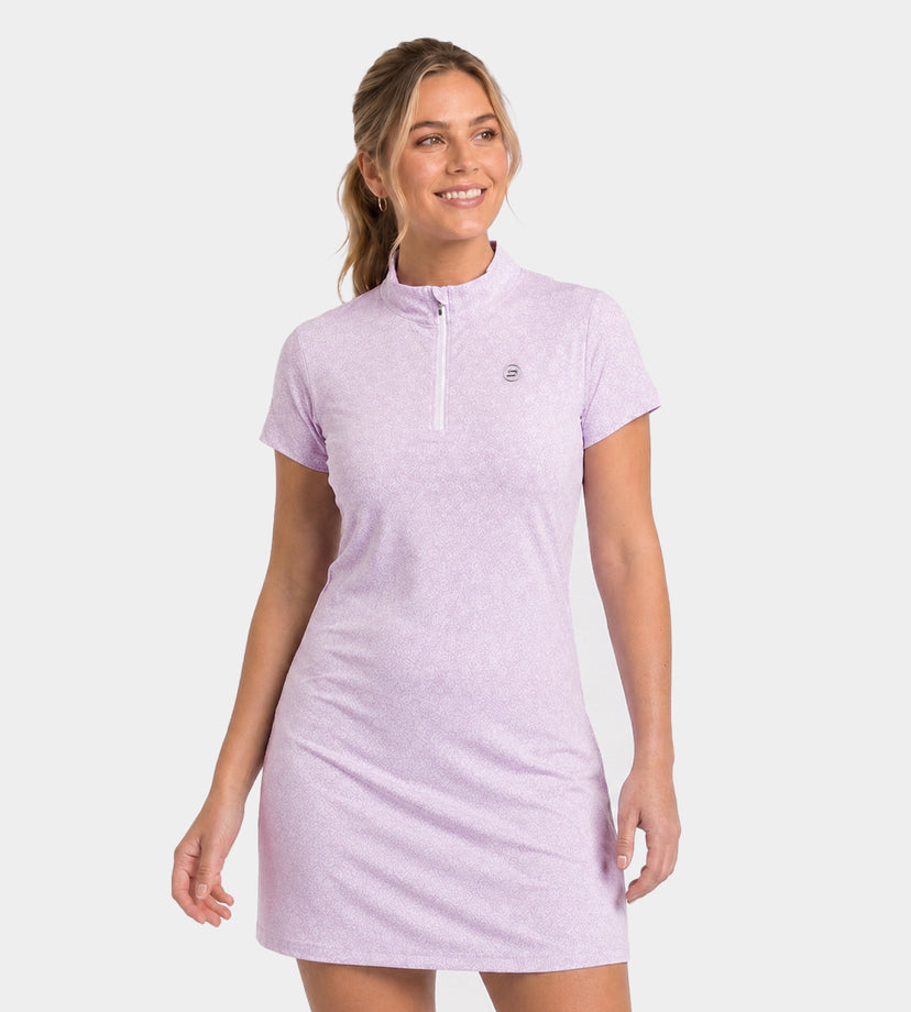 LADIES PRISM DRESS - PETAL LAVENDER