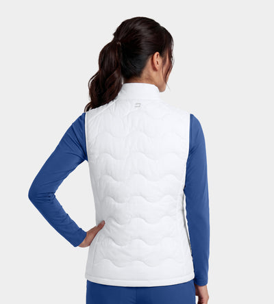 LADIES TECH GILET - BLANC
