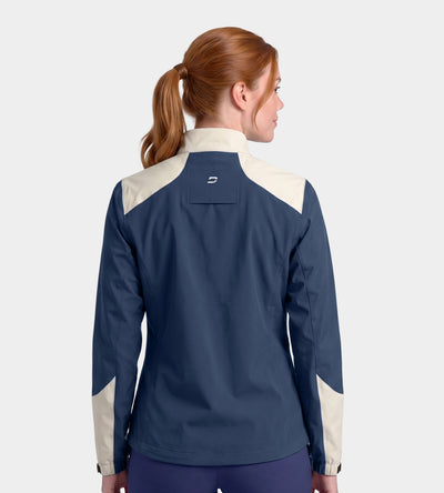 LADIES THERMA RAIN JACKET - MARINEBLAU
