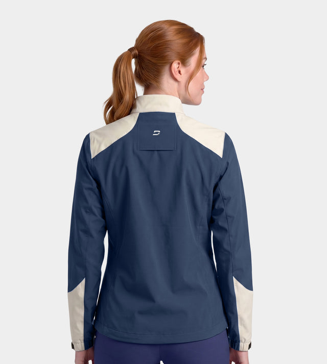 LADIES THERMA RAIN JACKET - NAVY