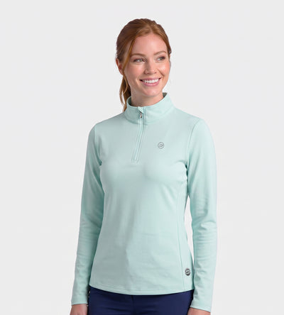 LADIES ULTRA BLEND MIDLAYER - MENTHE