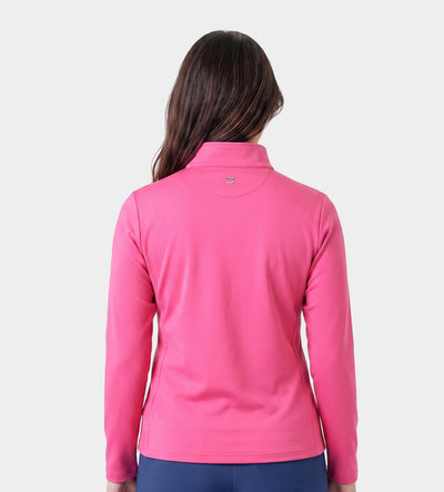 LADIES ULTRA BLEND MIDLAYER - ROSE