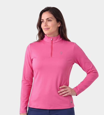 LADIES ULTRA BLEND MIDLAYER - ROSE