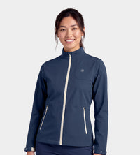 LADIES VENUS RAIN JACKET - NAVY - 8
