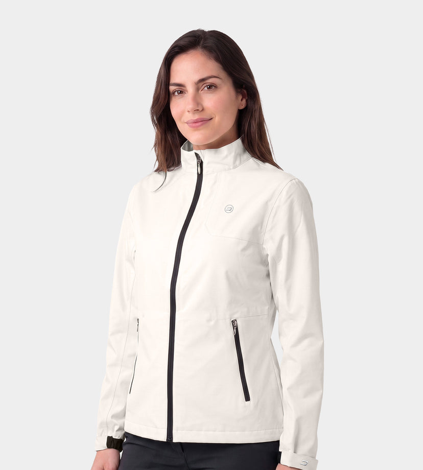 LADIES VENUS RAIN JACKET - WHITE