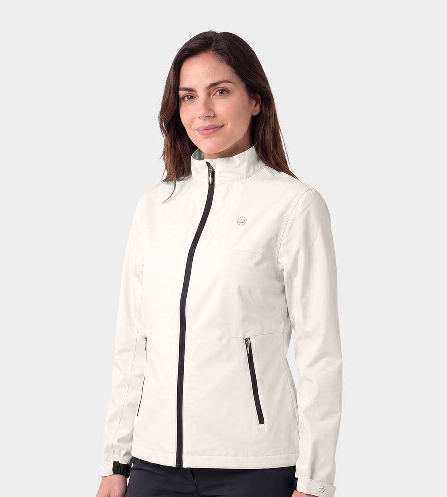 LADIES VENUS RAIN JACKET - WHITE