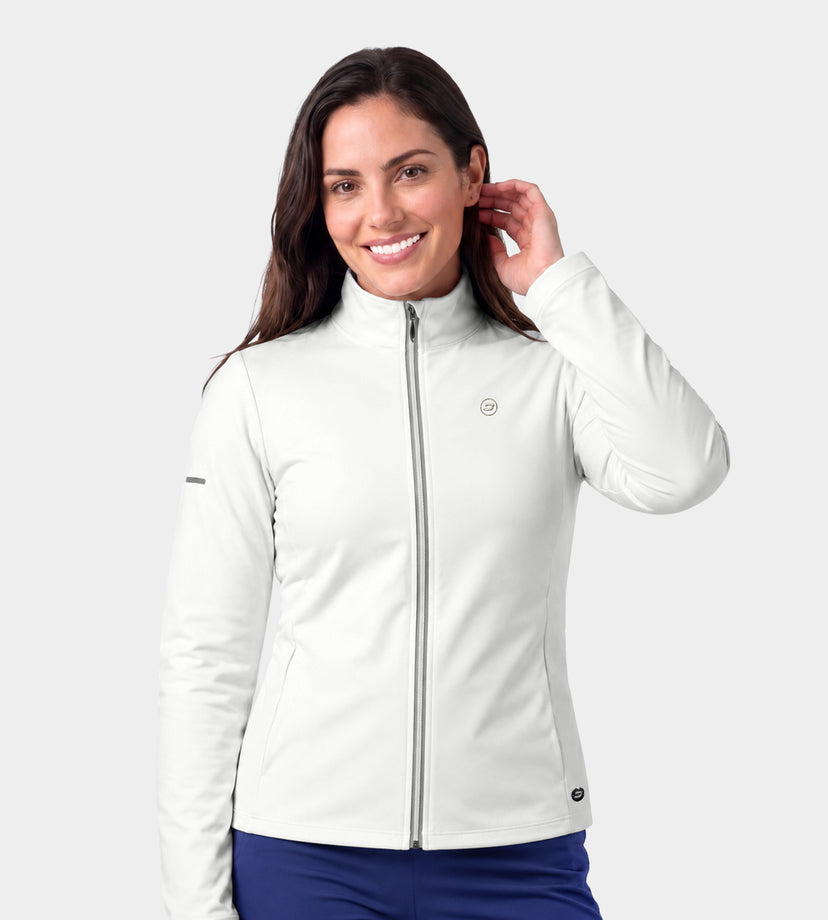 LADIES ARCHER JACKET - BIANCO