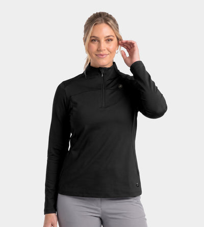 LADIES BIRDIE MIDLAYER - NOIR