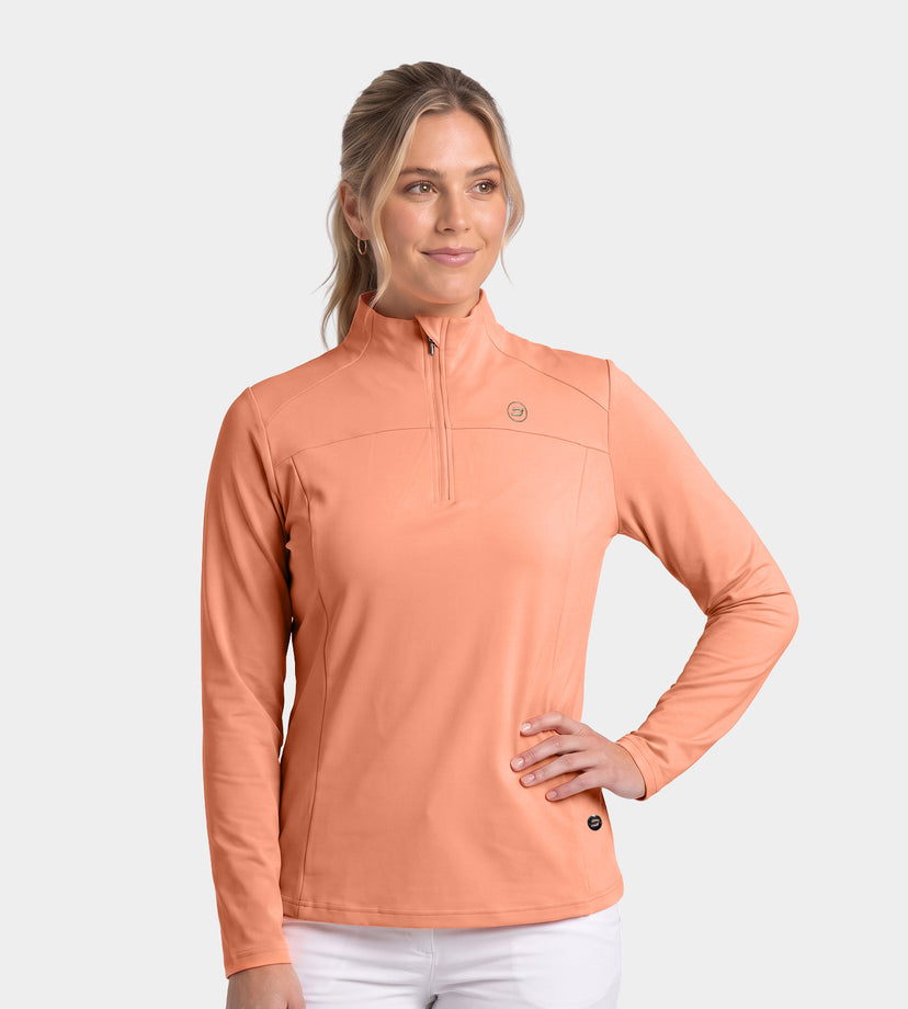 LADIES BIRDIE MIDLAYER - CORALLO