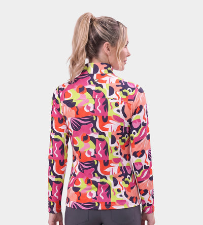LADIES BIRDIE MIDLAYER - EXOTIC CITRON VERT