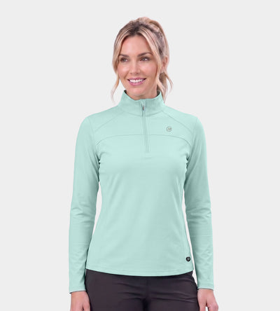 LADIES BIRDIE MIDLAYER - MENTHE